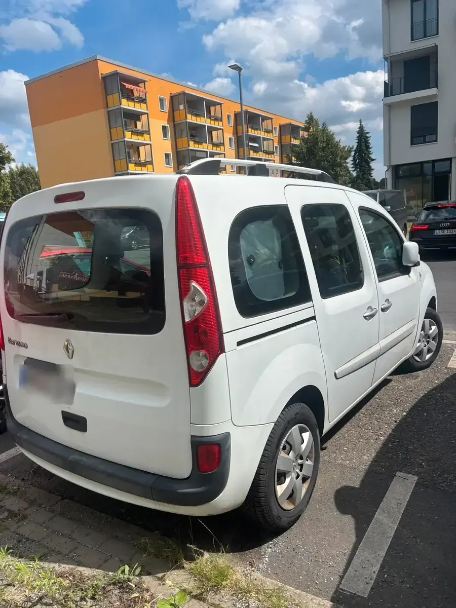 Gebraucht Renault Kangoo 66 PS (48 kW) 2011 Weiß Van / Kleinbus