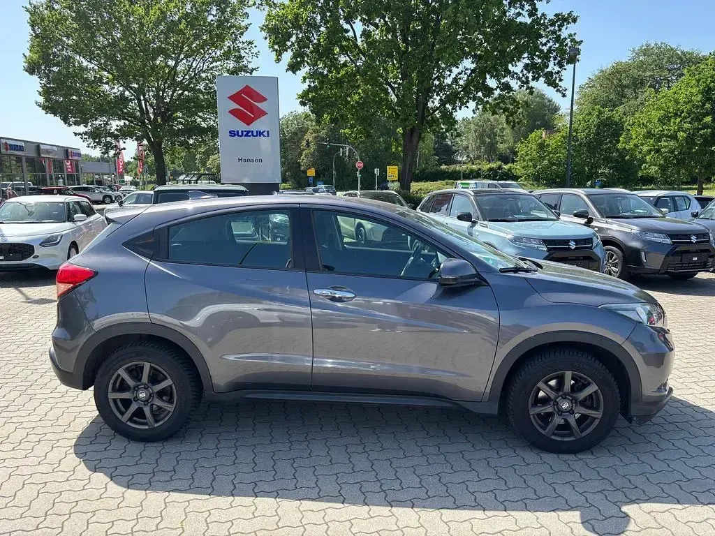 Gebraucht Honda HR-V Elegance 131 PS (96 kW) 2018 Modern steel met. (metallic) SUV
