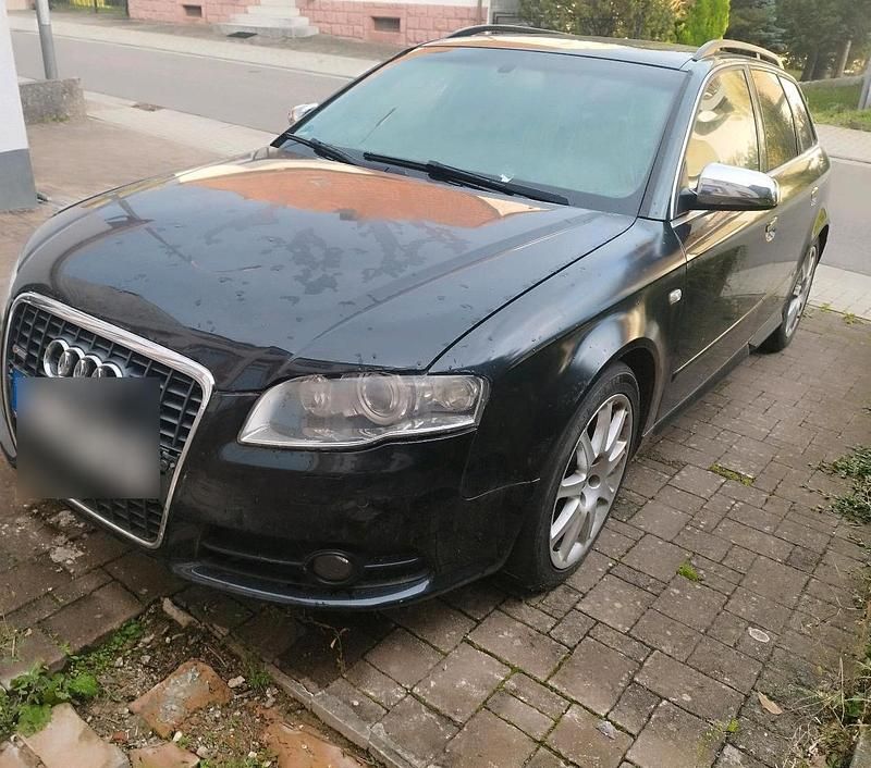 Schwarz Gebraucht 2007 Audi A4 S-Line Kombi | 2.200 € (Superpreis) - Bild 1/4