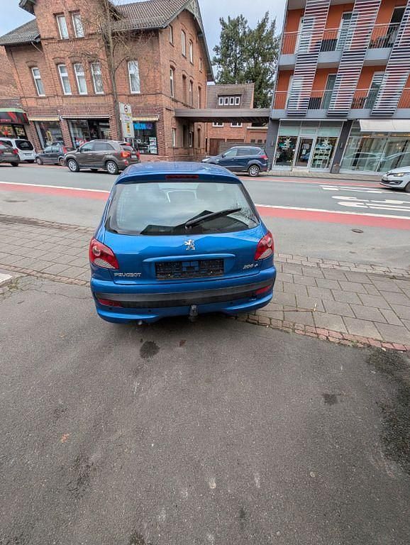 Gebraucht Peugeot 206 60 PS (44 kW) 2009 Blau Limousine