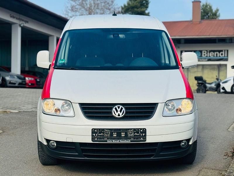 Gebraucht VW Caddy Maxi Life Team 105 PS (77 kW) 2010 Weiß Van / Kleinbus