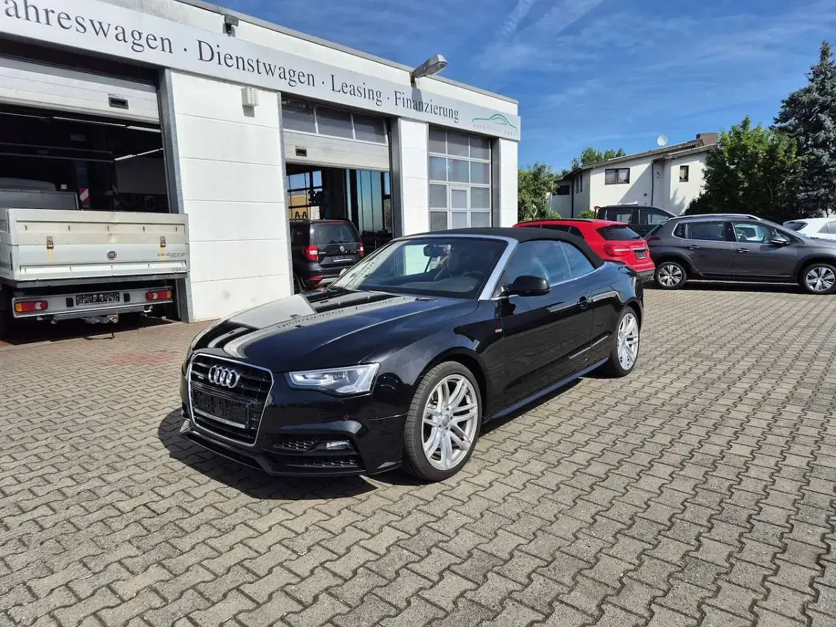Gebraucht Audi A5 Cabriolet S-Line 245 PS (180 kW) 2015 Schwarz Cabrio
