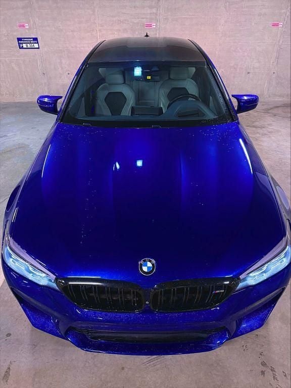 Second-hand BMW M5 Performance 600 CP (441 kW) 2019 Albastru Berlinǎ