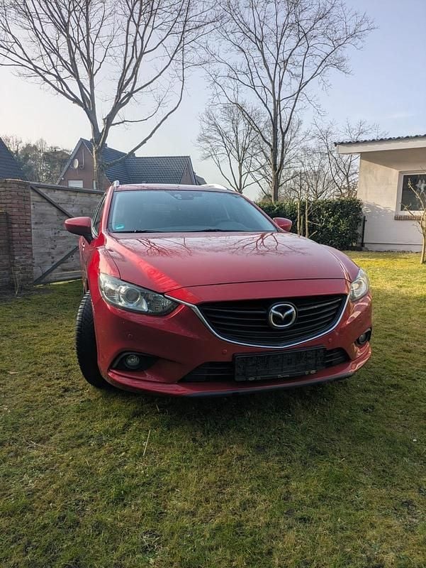 Gebraucht Mazda 6 110 PS (80 kW) 2013 Rot Kombi