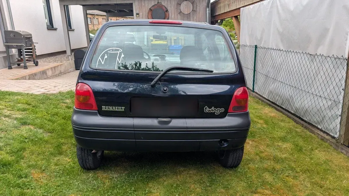 Usata Renault Twingo Initiale 58 CV (42 kW) 2002 Blu Utilitaria