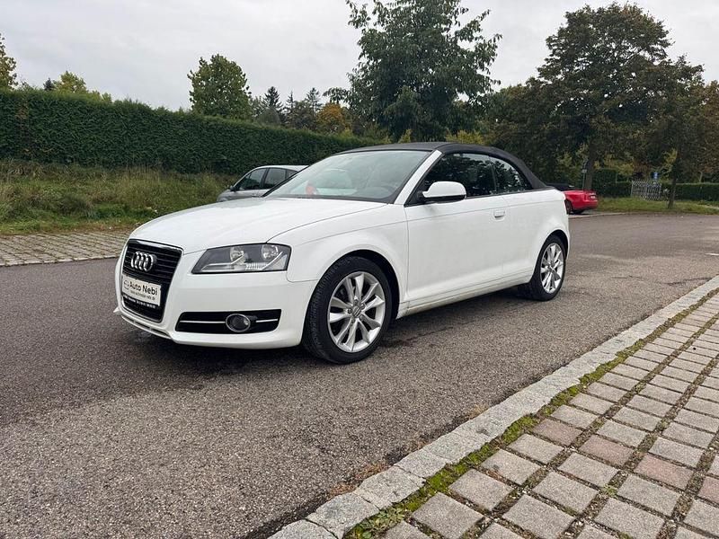 Weiß Gebraucht 2011 Audi A3 Cabriolet Ambition Cabrio | 5.490 € (Fairer Preis) - Bild 1/4