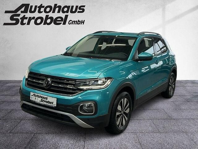 Gebraucht VW T-Cross Move 110 PS (80 kW) 2023 Makena türkis metallic SUV
