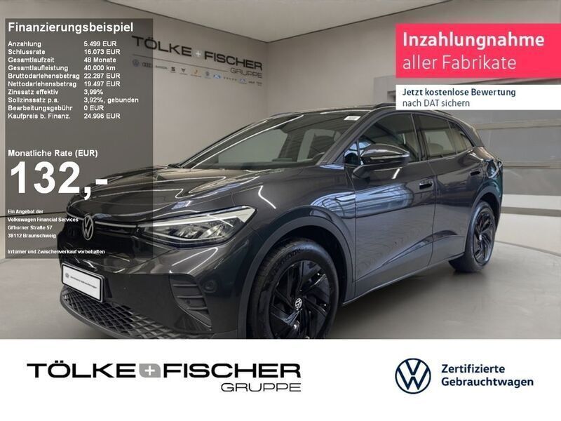 Gebraucht VW ID.4 Pure 125 kW (170 PS) 2022 Mangangrau metallic SUV