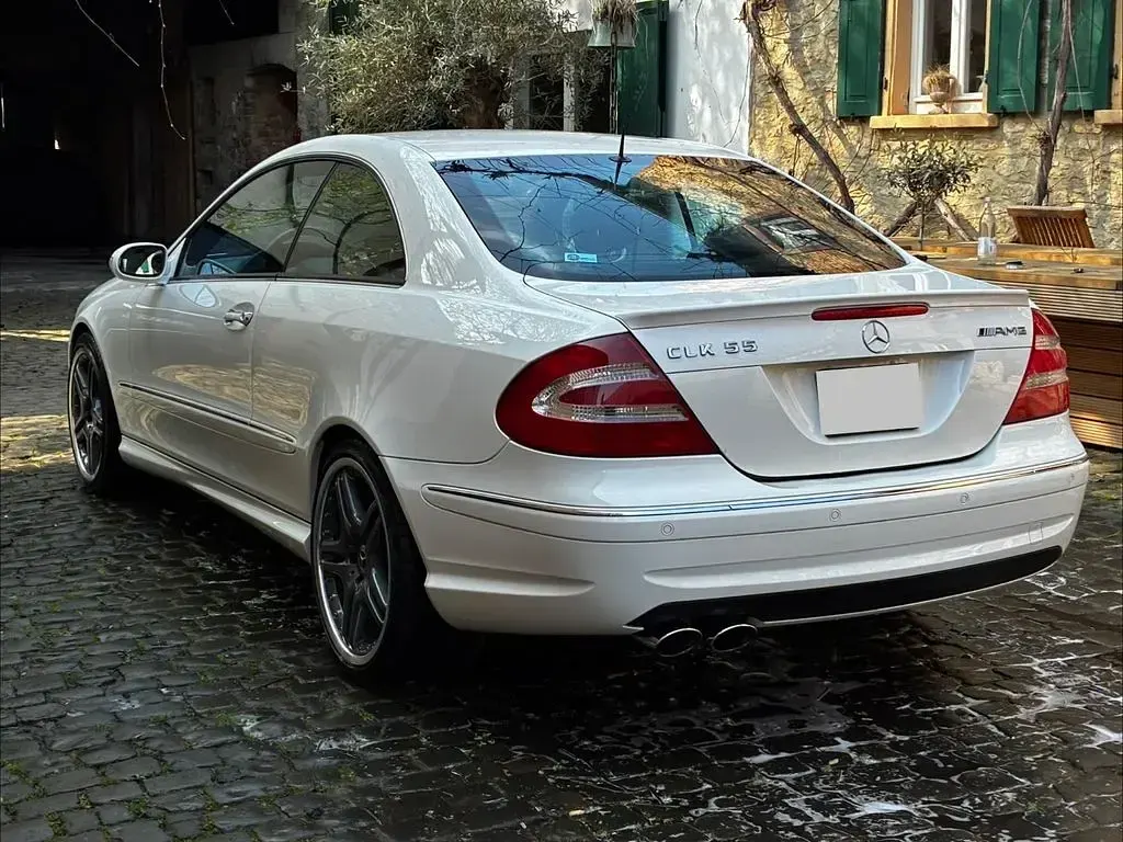 Gebraucht Mercedes CLK55 AMG AMG 367 PS (269 kW) 2003 Weiß Coupé