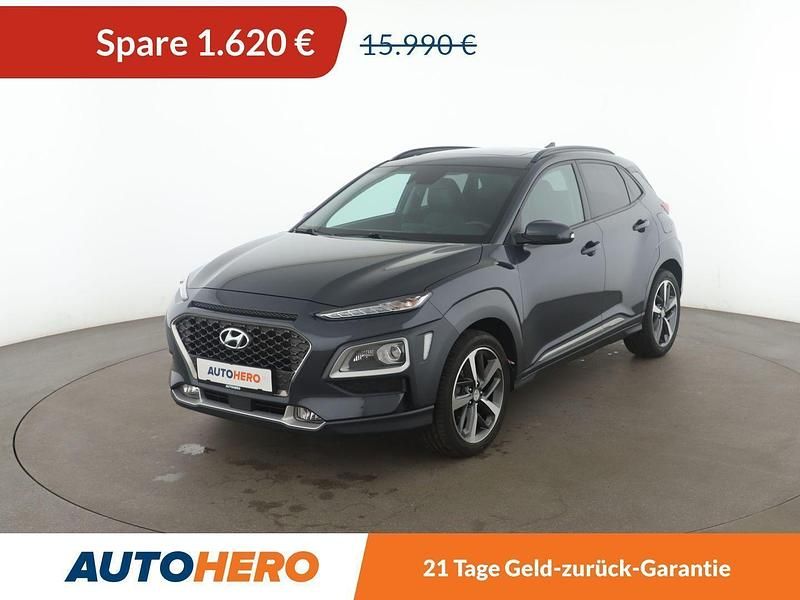 Grau Gebraucht 2019 Hyundai Kona Premium SUV | 14.370 € (Fairer Preis) - Bild 1/3
