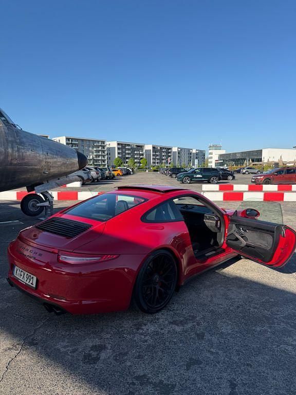 Second-hand Porsche 991 430 CP (316 kW) 2014 Roșu Coupe