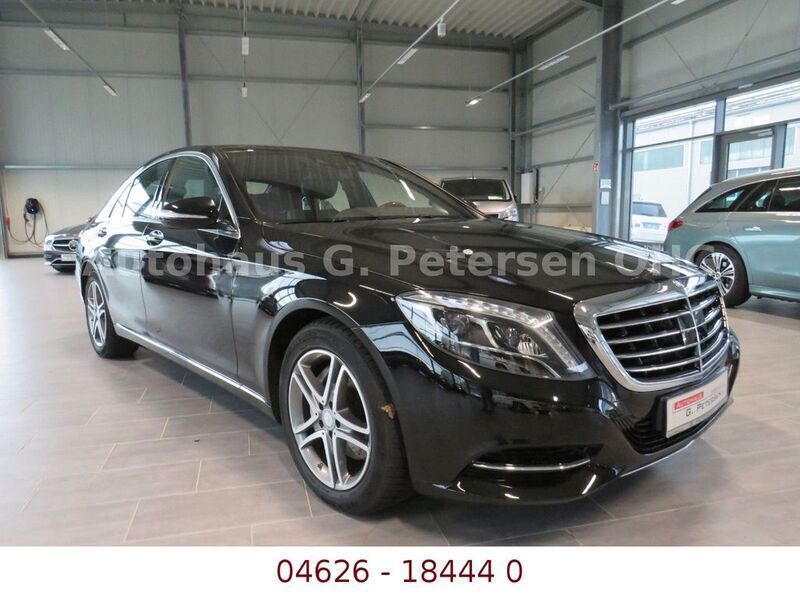 Obsidianschwarz metalliclack Gebraucht 2016 Mercedes S350 Limousine | 49.900 € (Superpreis) - Bild 1/4
