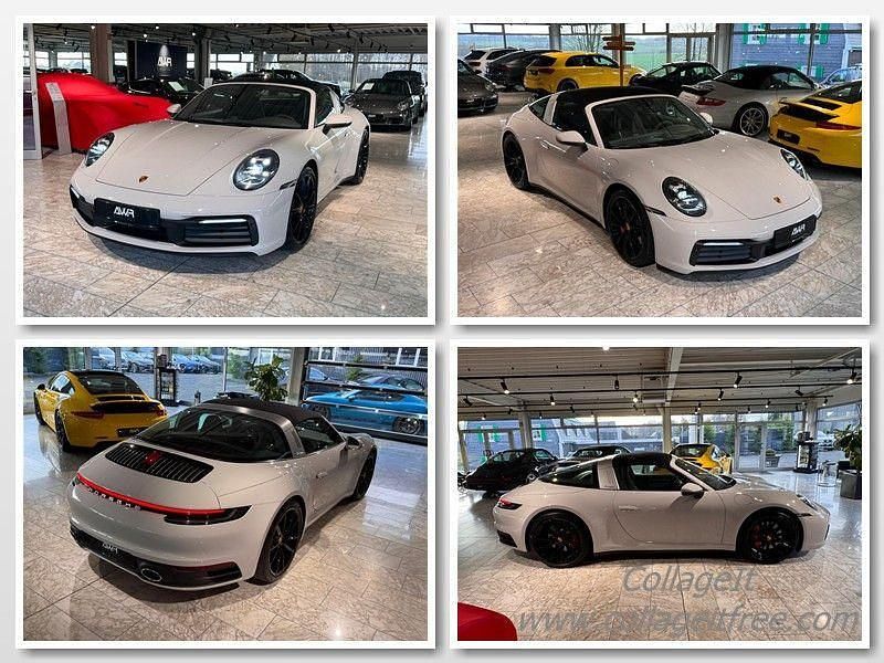 Schwarz Gebraucht 2021 Porsche 911 Targa 4S Chrono Cabrio | 132.980 € - Bild 1/4