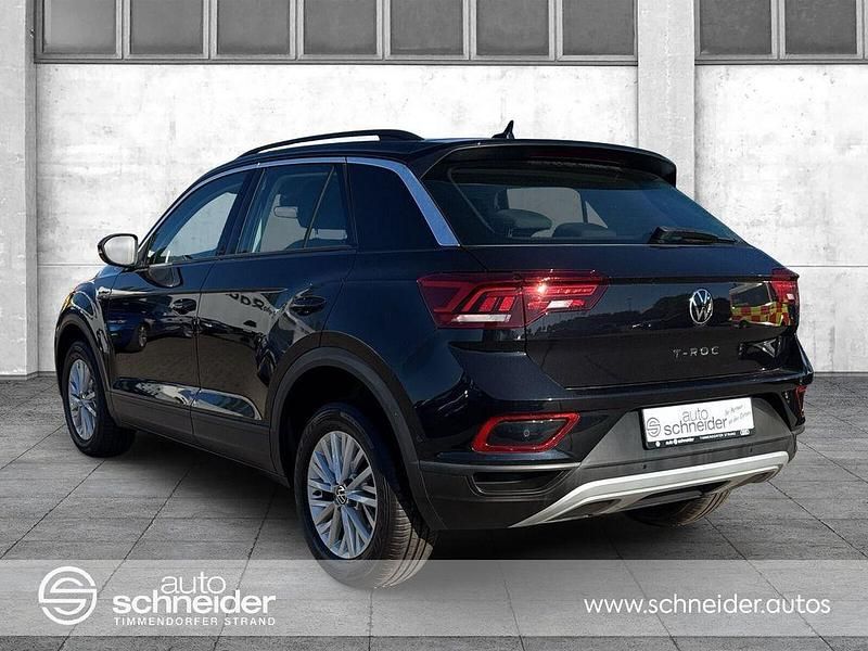 Gebraucht VW T-Roc Life 150 PS (110 kW) 2022 Schwarz SUV
