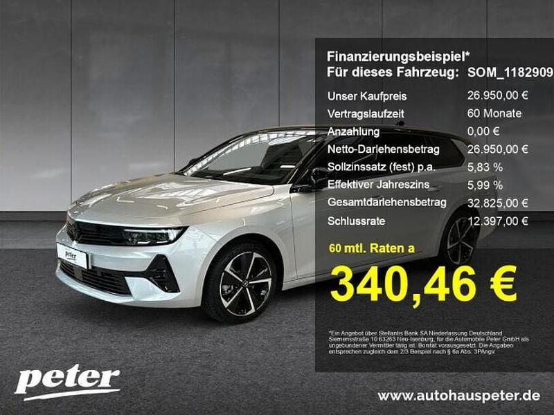 Kristall silber () Gebraucht 2025 Opel Astra Kombi | 26.950 € (Fairer Preis) - Bild 1/4