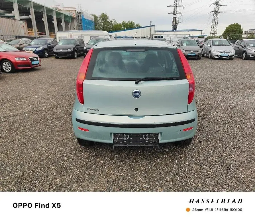 Gebraucht Fiat Punto Dynamic 60 PS (44 kW) 2003 Grün Kleinwagen