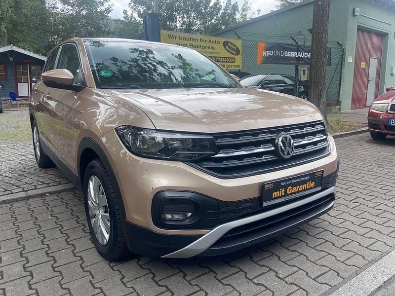 Braun Gebraucht 2020 VW T-Cross Basis SUV | 17.990 € (Fairer Preis) - Bild 1/4