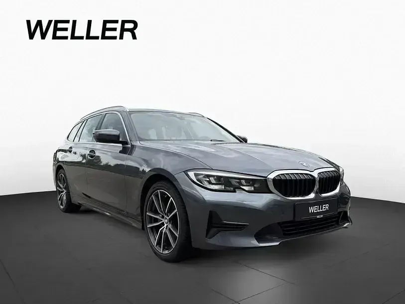 Gebraucht BMW 320 Advantage 190 PS (139 kW) 2019 Mineralgrau (grau) Kombi