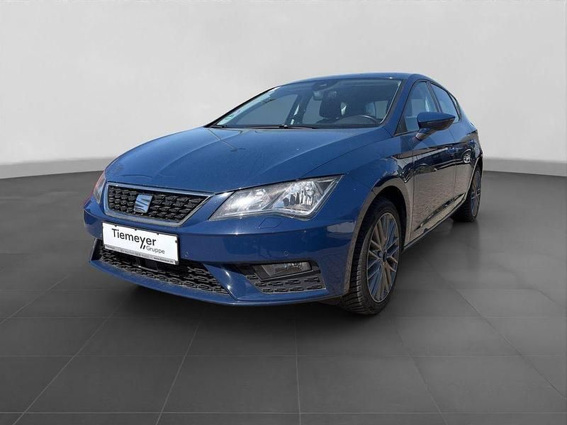 Usata Seat Leon Style 110 CV (80 kW) 2017 Blu Berlina
