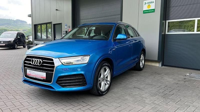 Blau Gebraucht 2015 Audi Q3 S-Line SUV | 17.690 € (Fairer Preis) - Bild 1/4