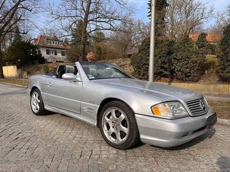 Gebraucht Mercedes SL500 306 PS (225 kW) 2001 Rot Cabrio