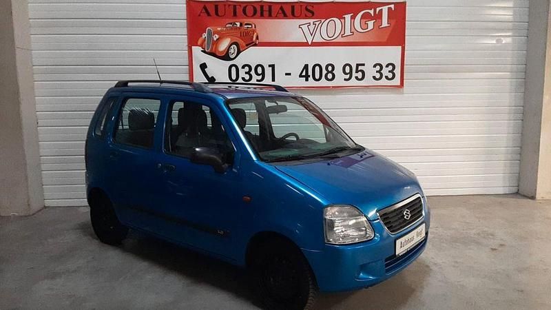 Gebraucht Suzuki Wagon R+ Comfort 76 PS (55 kW) 2001 Blau Van / Kleinbus