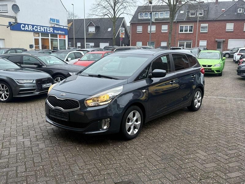 Gebraucht Kia Carens Edition 7 136 PS (100 kW) 2013 Blau Van / Kleinbus