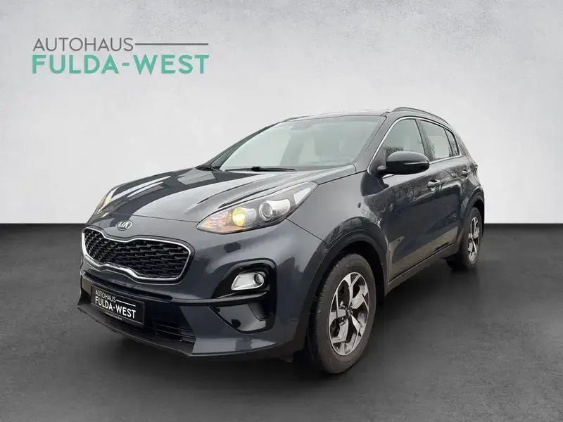 Grau Gebraucht 2019 Kia Sportage SUV | 17.440 € (Guter Preis) - Bild 1/4