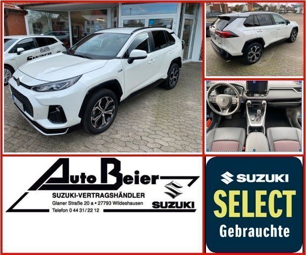 White pearl crystal shine metall (metallic) Gebraucht 2022 Suzuki Across Comfort+ SUV | 39.990 € (Guter Preis) - Bild 1/4