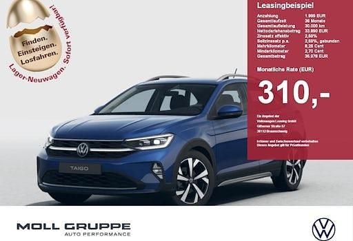 Neu VW Taigo Style 116 PS (85 kW) 2025 Schwarz SUV