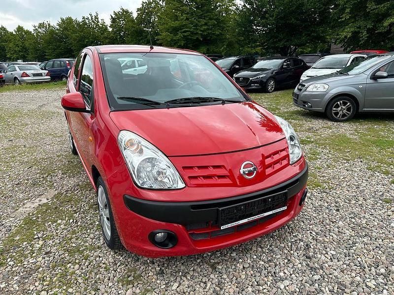 Rot Gebraucht 2009 Nissan Pixo Acenta Kleinwagen | 2.450 € (Fairer Preis) - Bild 1/4