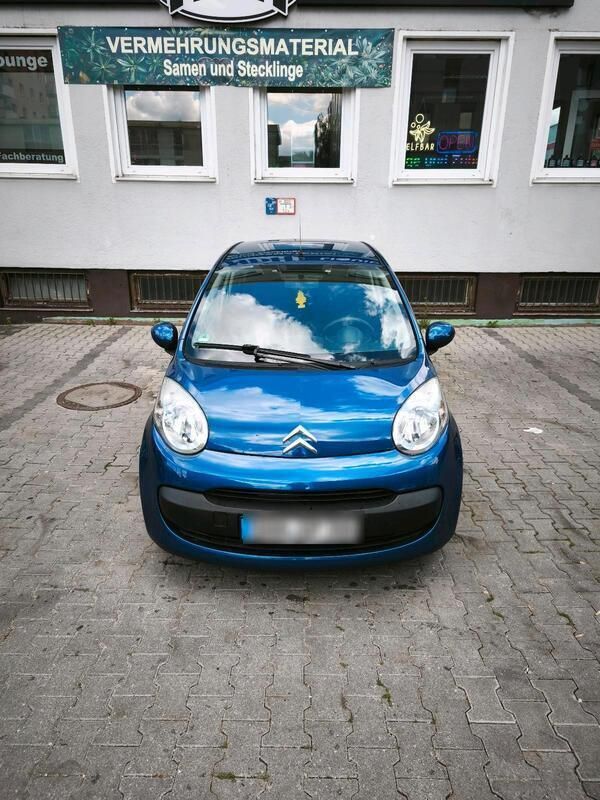 Blau Gebraucht 2007 Citroën C1 Kleinwagen | 1.200 € - Bild 1/4