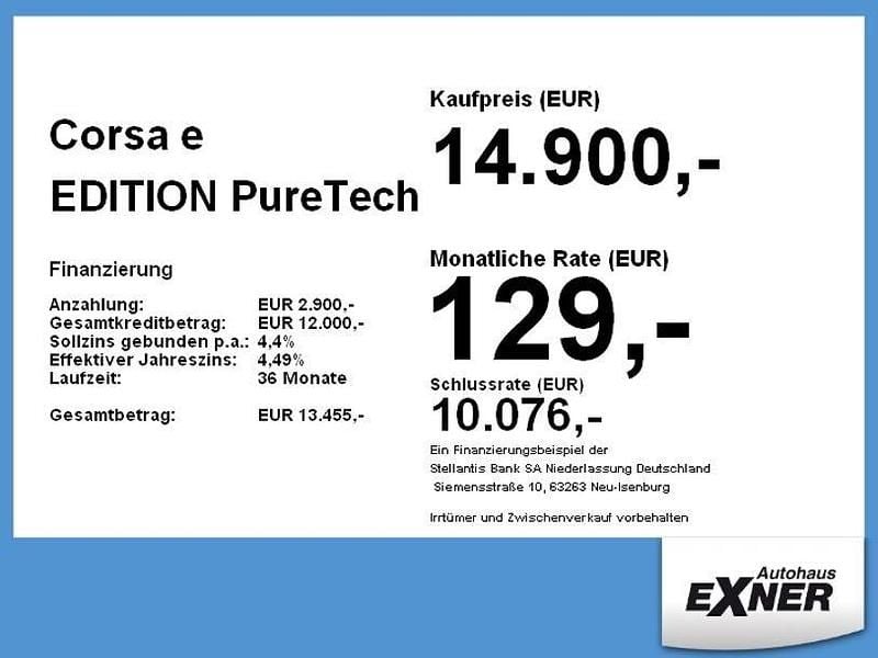 Orange Gebraucht 2022 Opel Corsa-e Kleinwagen | 14.900 € (Superpreis) - Bild 1/1