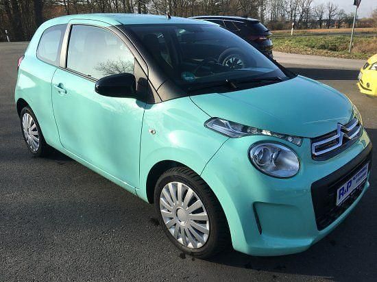 Gebraucht Citroën C1 Feel 72 PS (52 kW) 2019 Grün Kleinwagen
