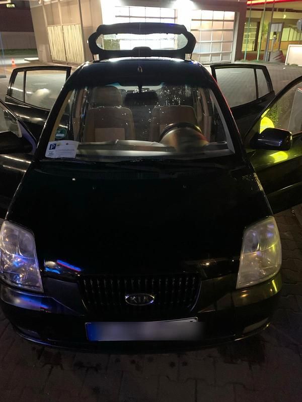 Gebraucht Kia Picanto 70 PS (51 kW) 2006 Schwarz Kleinwagen