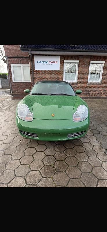 Gebraucht Porsche Boxster 220 PS (161 kW) 2001 Grün Cabrio