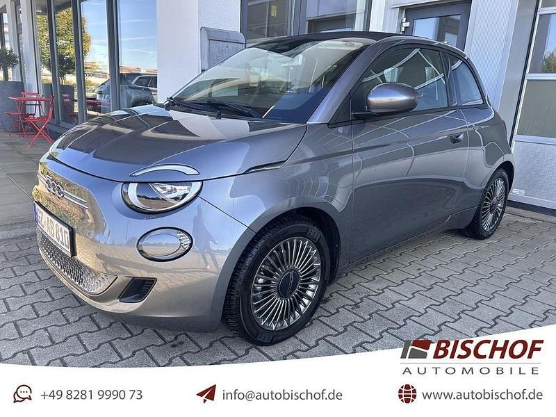 Colore esterno (mineral grau) Gebraucht 2022 Fiat 500e Icon Cabrio | 17.650 € (Superpreis) - Bild 1/4