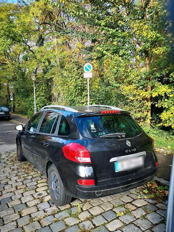 Gebraucht Renault Clio GrandTour 75 PS (55 kW) 2011 Schwarz Kombi