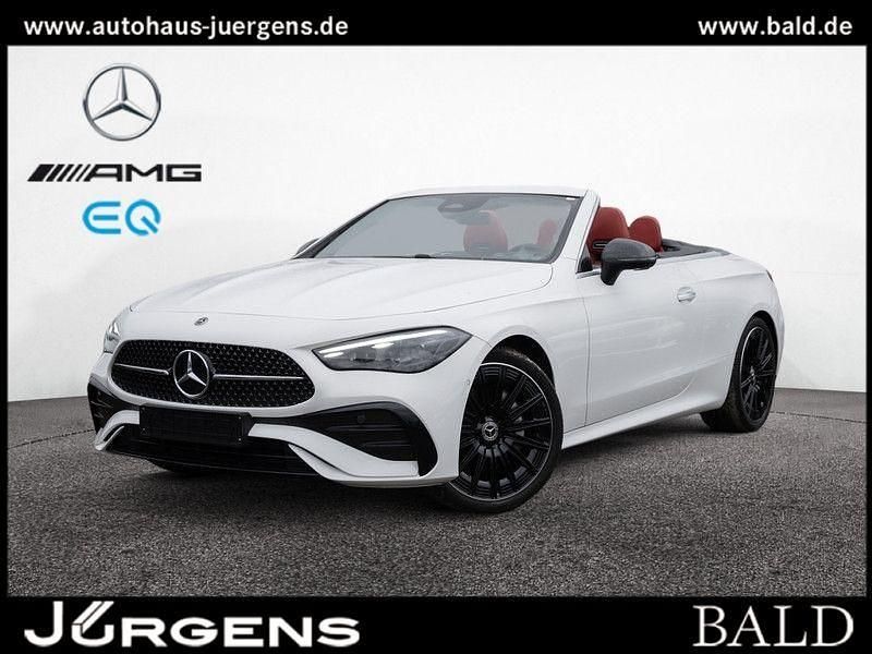 Weiss polarweiß Gebraucht 2024 Mercedes CLE200 AMG Cabrio | 50.490 € (Guter Preis) - Bild 1/4