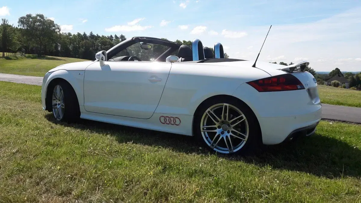 Gebraucht Audi TT Roadster Sport 211 PS (155 kW) 2013 Weiß Cabrio