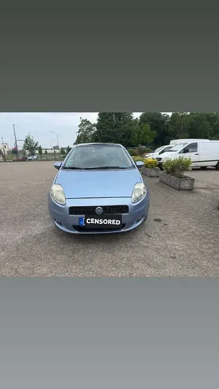 Gebraucht Fiat Punto Active 77 PS (56 kW) 2006 Blau Kleinwagen