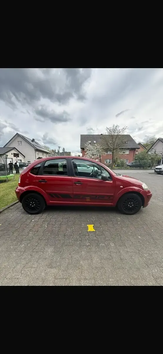 Gebraucht Citroën C3 77 PS (56 kW) 2008 Rot Kleinwagen