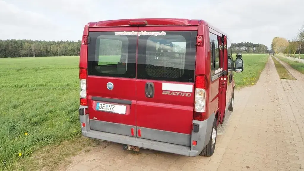 Gebraucht Fiat Ducato 101 PS (74 kW) 2007 Rot Van
