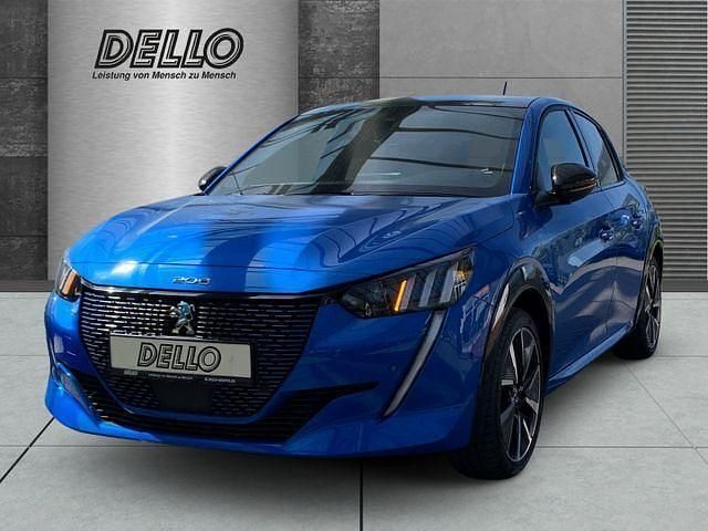 Vertigo blau perlmutt Gebraucht 2021 Peugeot e-208 GT Kleinwagen | 19.980 € (Fairer Preis) - Bild 1/4
