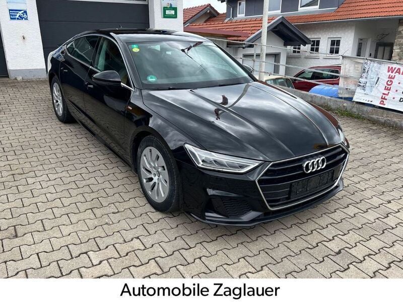 Brillantschwarz Gebraucht 2019 Audi A7 Sportback S-Line Kleinwagen | 28.560 € (Guter Preis) - Bild 1/4