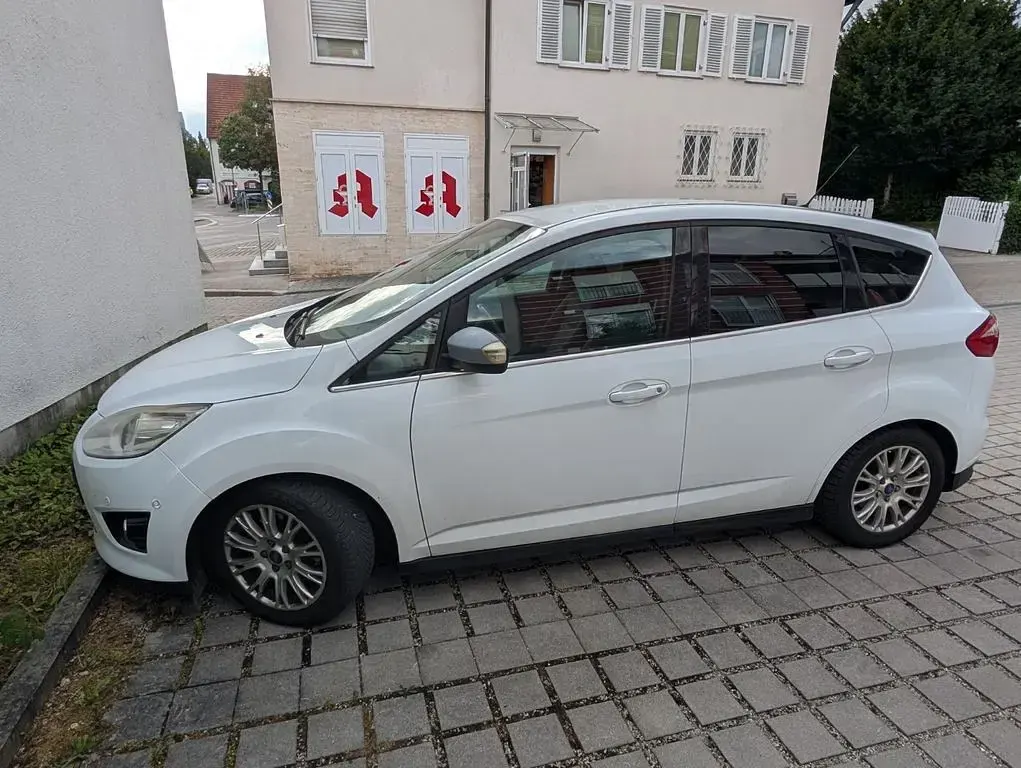 Gebraucht Ford C-MAX Titanium 150 PS (110 kW) 2011 Weiß Van / Kleinbus
