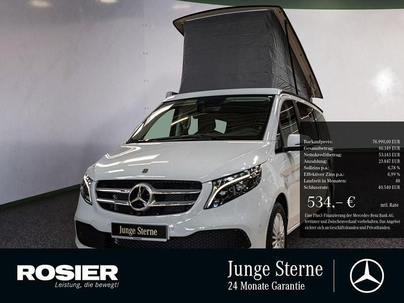 Weiß Gebraucht 2024 Mercedes V220 Marco Polo Van / Kleinbus | 76.990 € - Bild 1/3