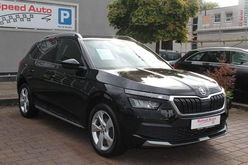 Gebraucht Skoda Kamiq Style 116 PS (85 kW) 2020 Cerna magic/black magic SUV