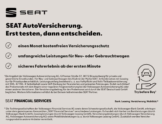 Gebraucht Seat Ateca XCELLENCE 150 PS (110 kW) 2020 Weiß SUV