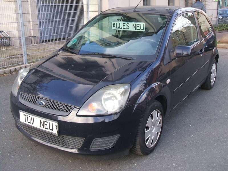 Silber Gebraucht 2008 Ford Fiesta Kleinwagen | 2.490 € (Fairer Preis) - Bild 1/4
